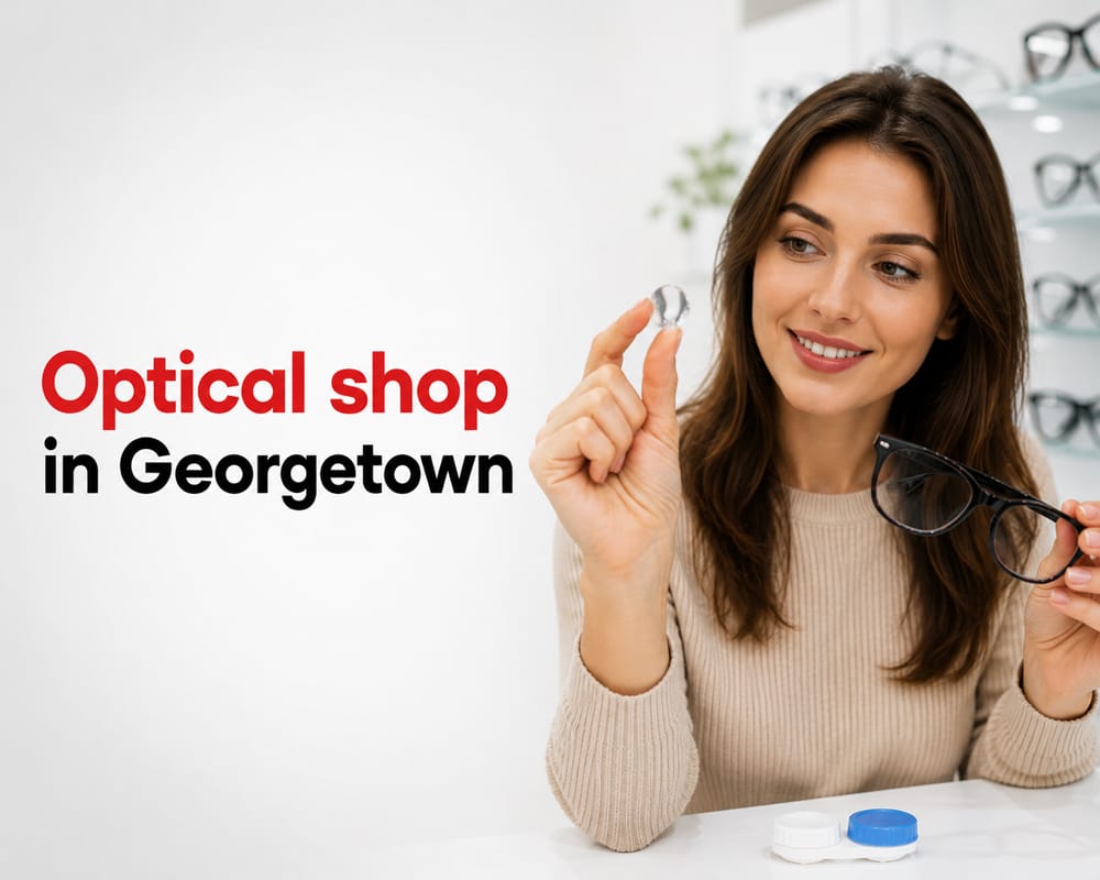 Contact Lenses vs Glasses: Which Is Best for Your Lifestyle? Optical Shop in Georgetown