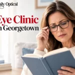Why Can’t I Read Up Close Anymore? Understanding Presbyopia | Eye Clinic in Georgetown