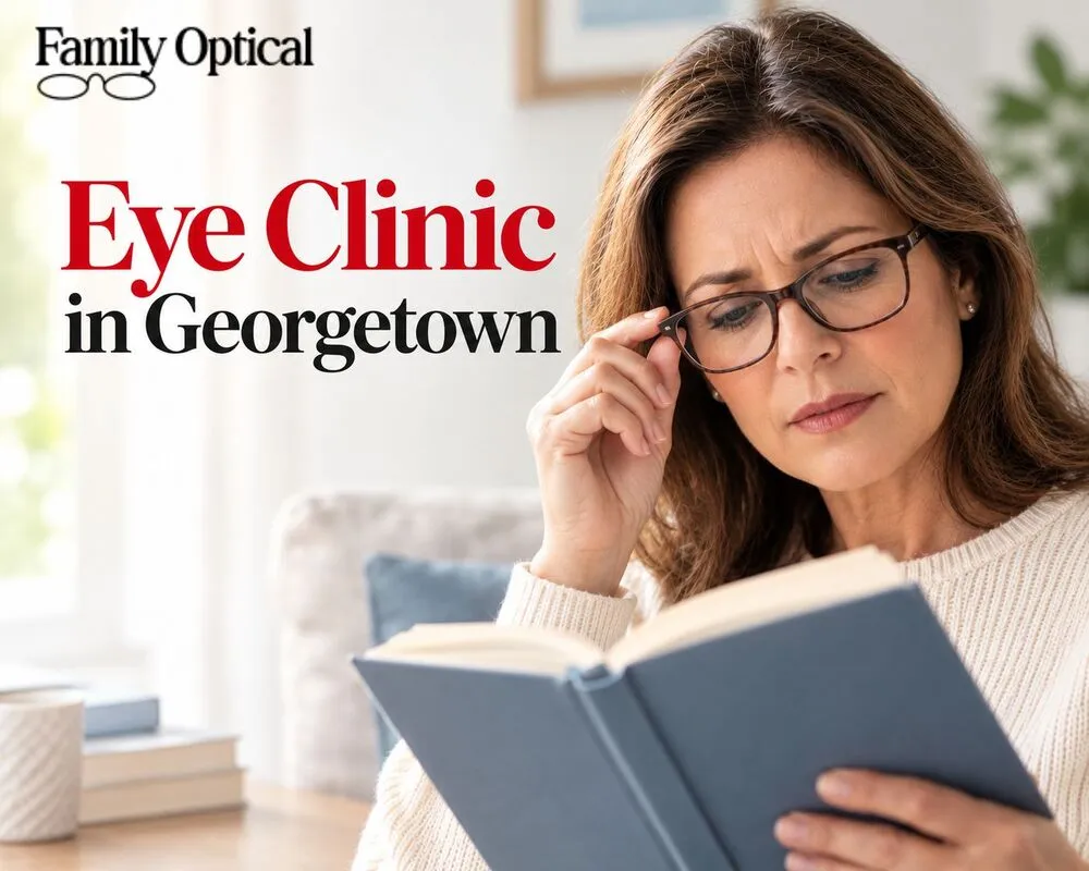 Why Can’t I Read Up Close Anymore? Understanding Presbyopia | Eye Clinic in Georgetown