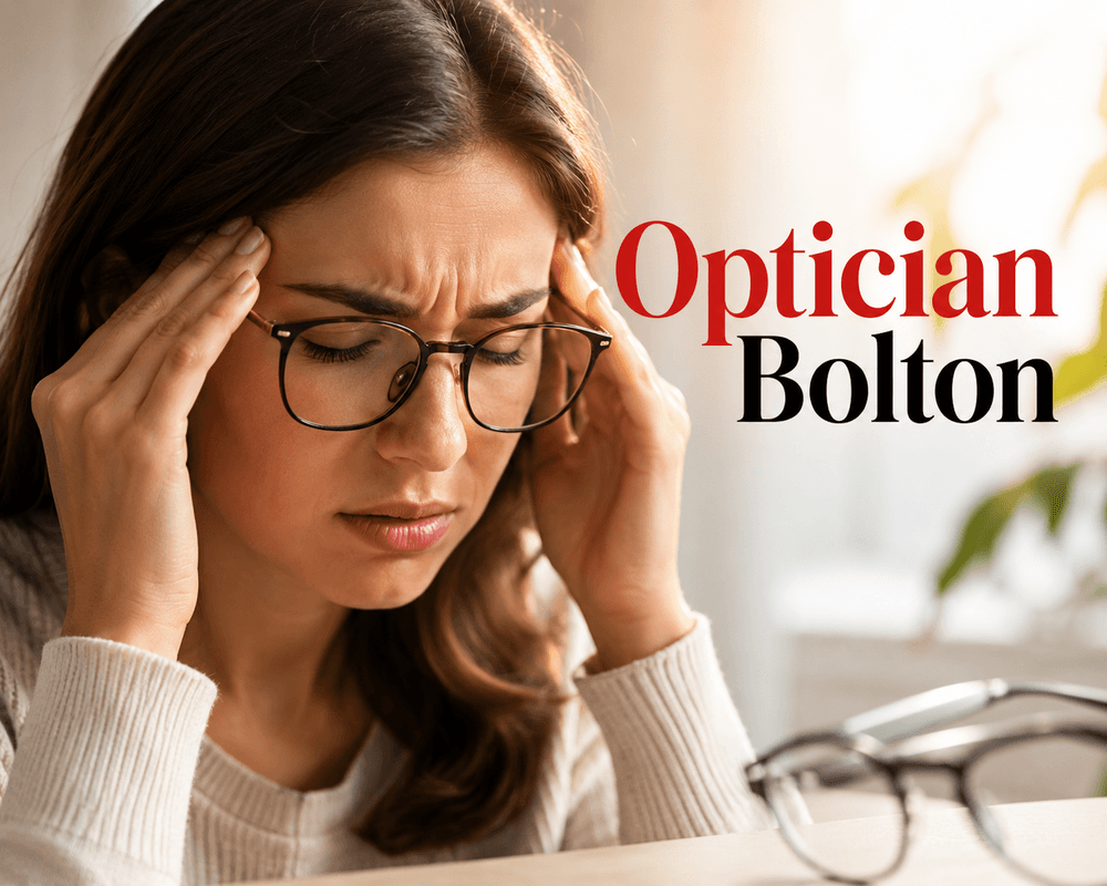 Why Do I Get a Headache When Wearing My Glasses? 7 Possible Reasons – Your Optician Bolton Can Help