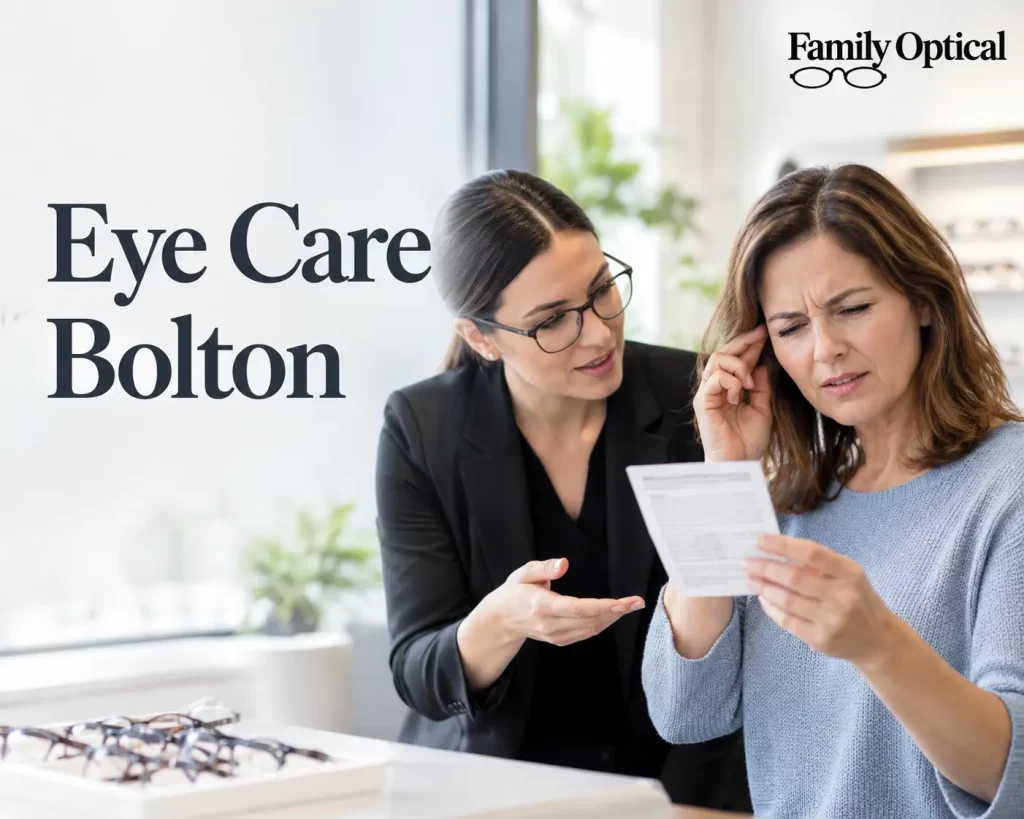 eye care in Bolton